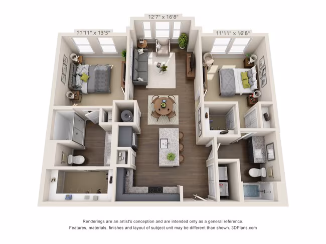Unit 4304 4317 floor plan